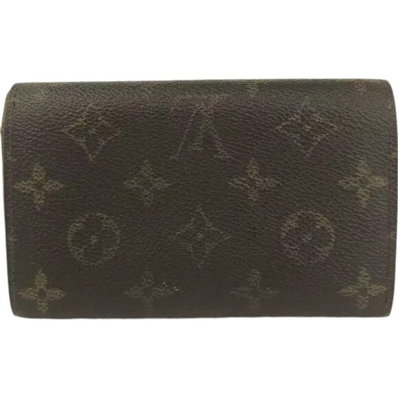 280148AW (V1) Louis Vuitton Wallet Porte Monnaie Billets Brown Monogram - Picture 2 of 10